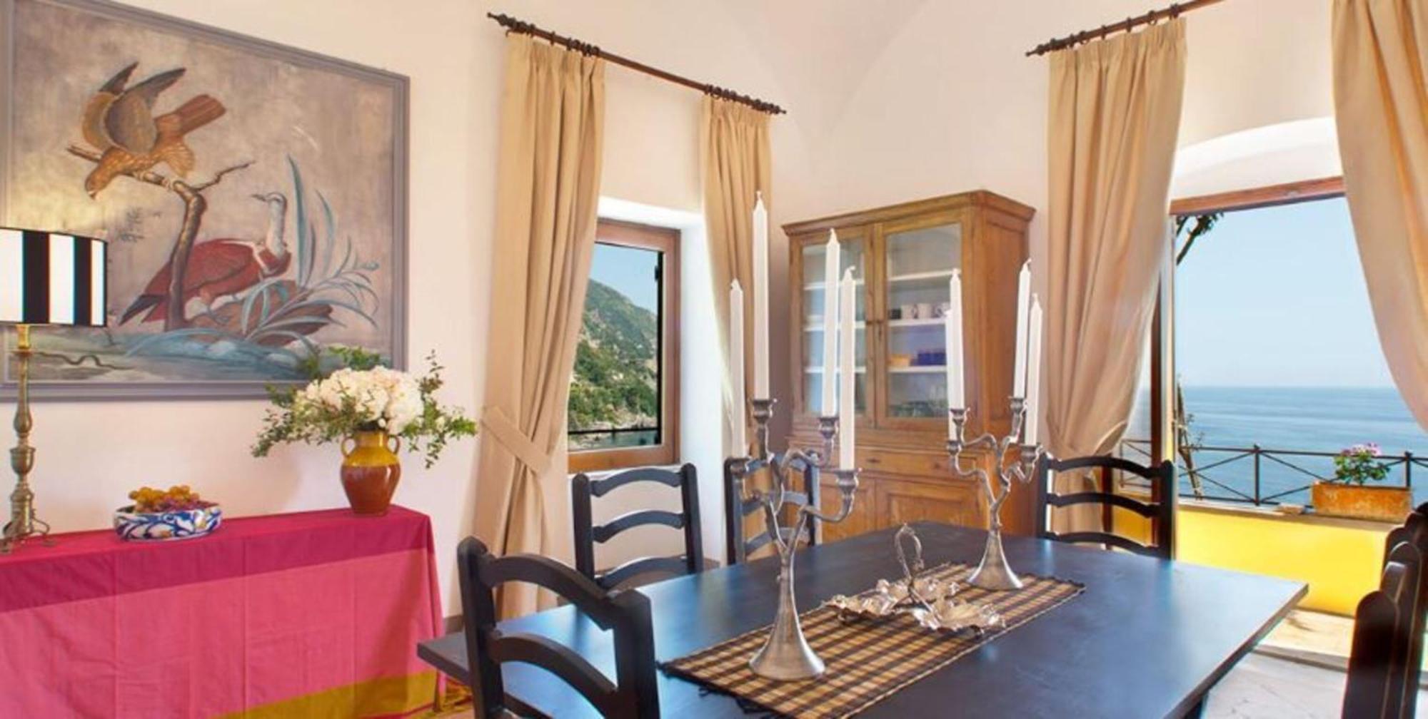 Torre Sponda - Casa Grande, Private Beach Positano Exterior photo