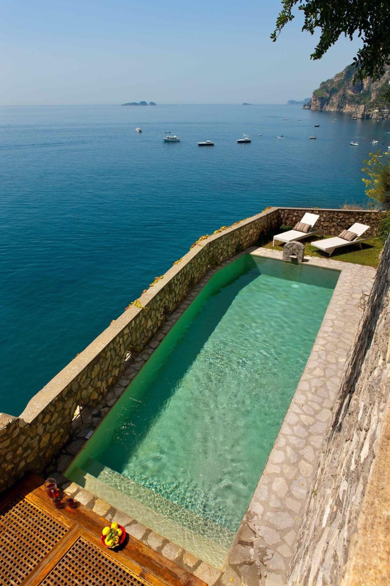 Torre Sponda - Casa Grande, Private Beach Positano Exterior photo