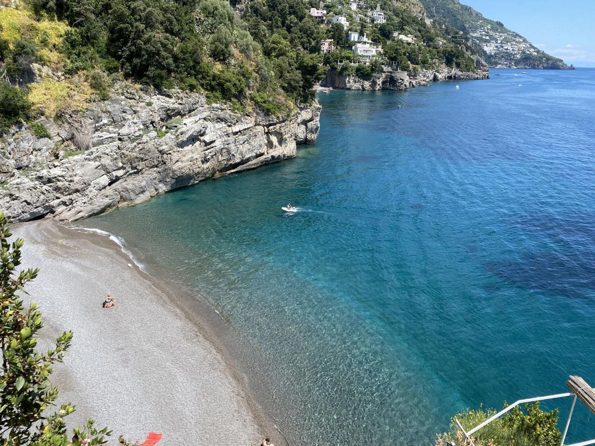 Torre Sponda - Casa Grande, Private Beach Positano Exterior photo